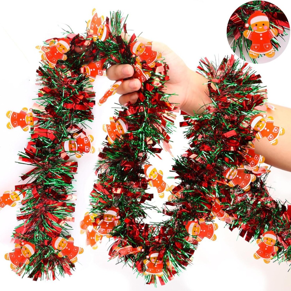 Tinsel Garland Decoration - Guirlanda de Natal com Franjas de