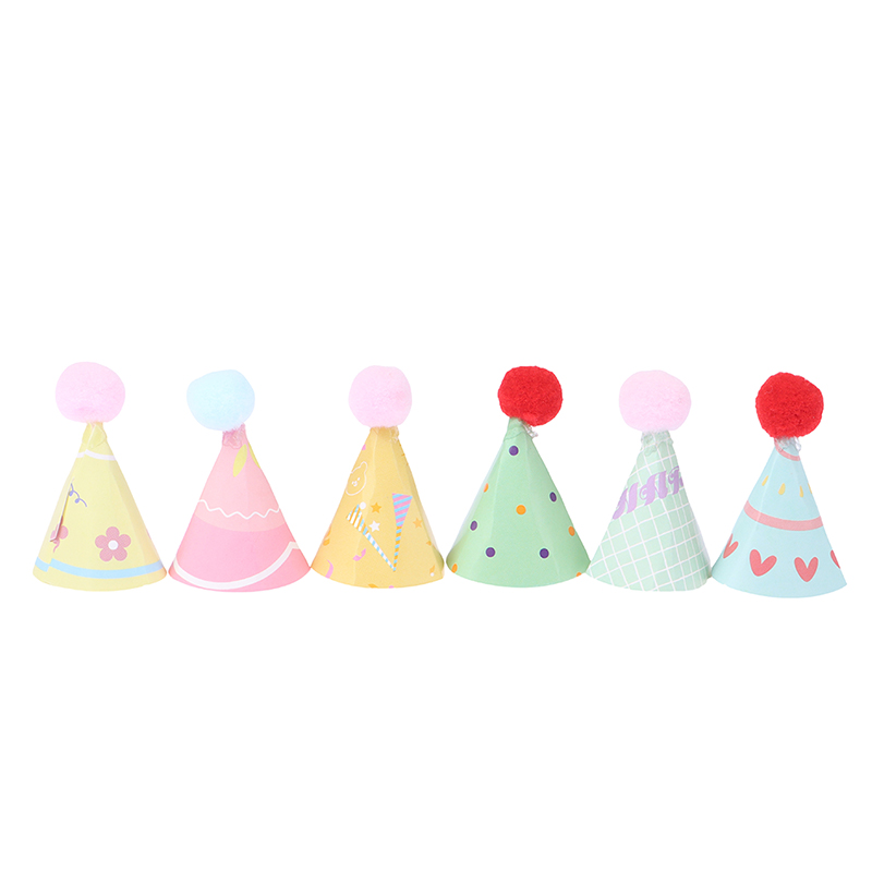 Santa Hat Plush - Conjunto de 10 Peças DIY: Mini