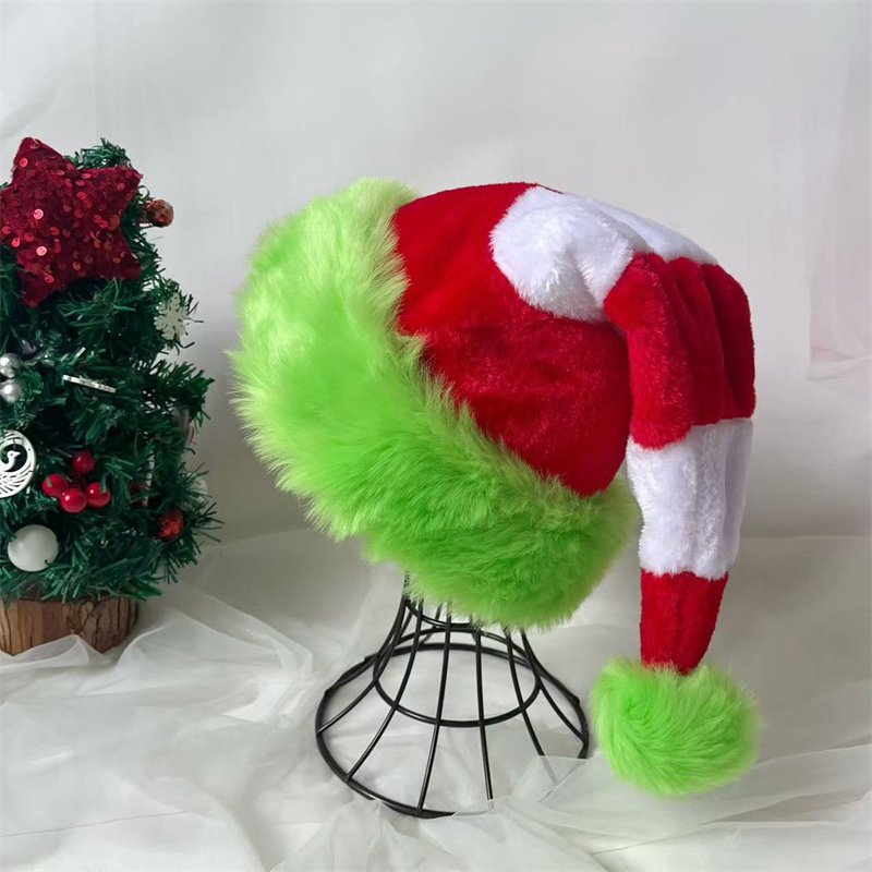 Santa Hat Plush - Chapéu de Papai Noel de Pelúcia