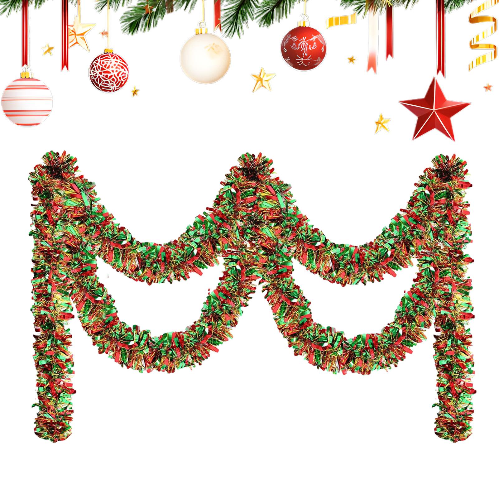 Tinsel Garland Decoration - Guirlanda de enfeites de natal 6,5