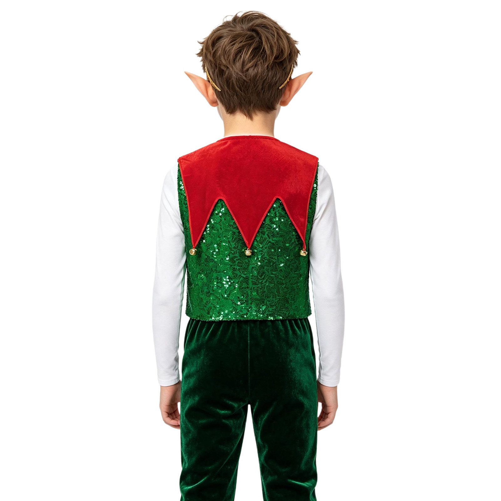 Colete de Elfo de Natal Unisse - Elf Costume Christmas avaliação e preço