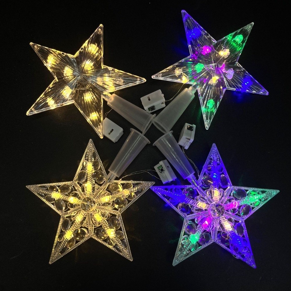 Nova estrela iluminada árvore  - Star Tree Topper avaliação e preço