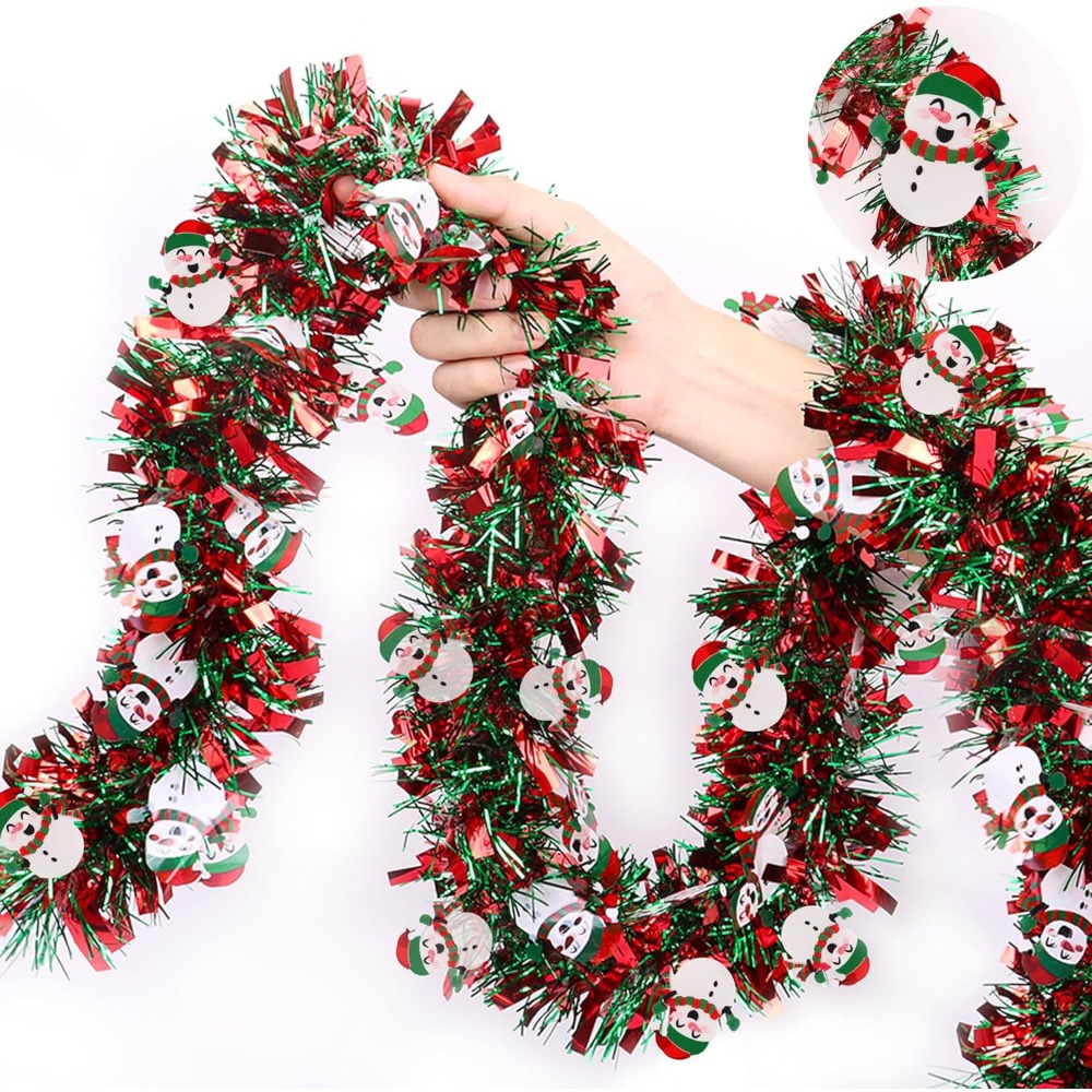 Guirlanda de Natal com Franjas - Tinsel Garland Decoration avaliação e preço