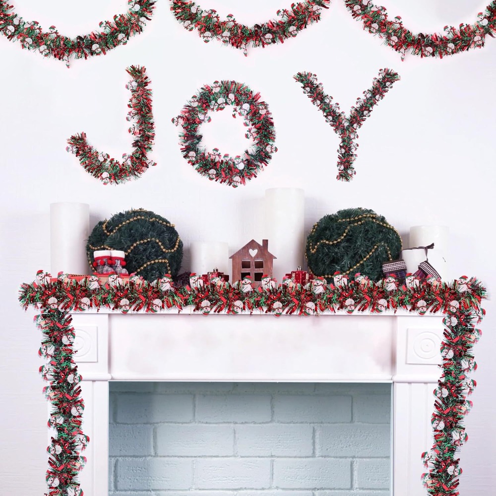 Guirlanda de Natal com Franjas - Tinsel Garland Decoration avaliação e preço