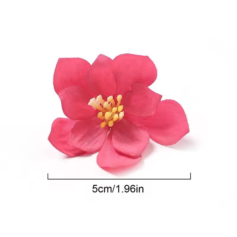 50 pçs 5cm cabeças de flores a - Christmas Wreath Fake avaliação e preço
