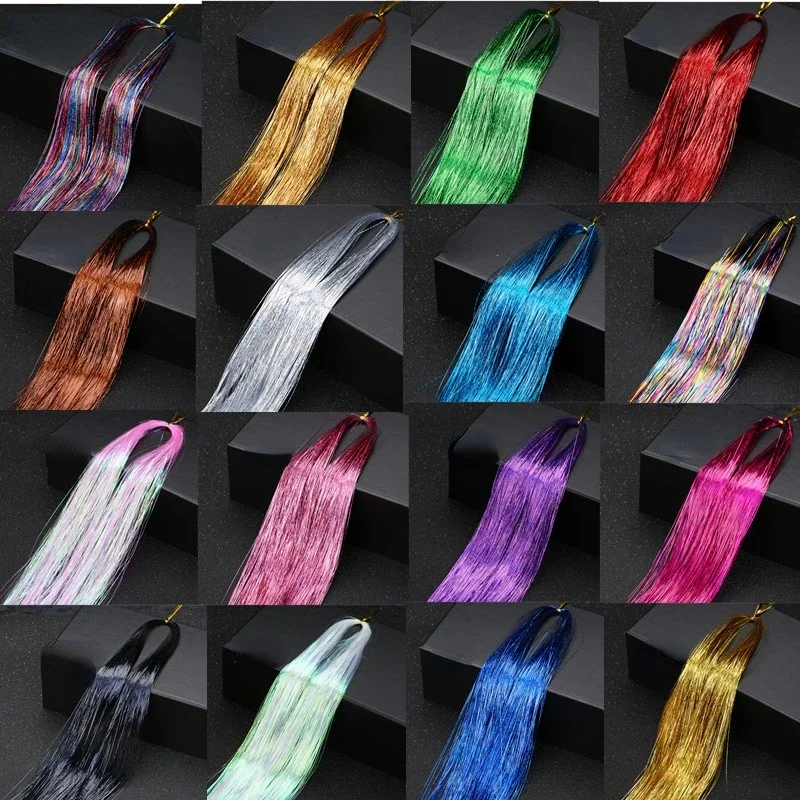 93cm brilho cabelo enfeites ar - Tinsel Garland Decoration avaliação e preço