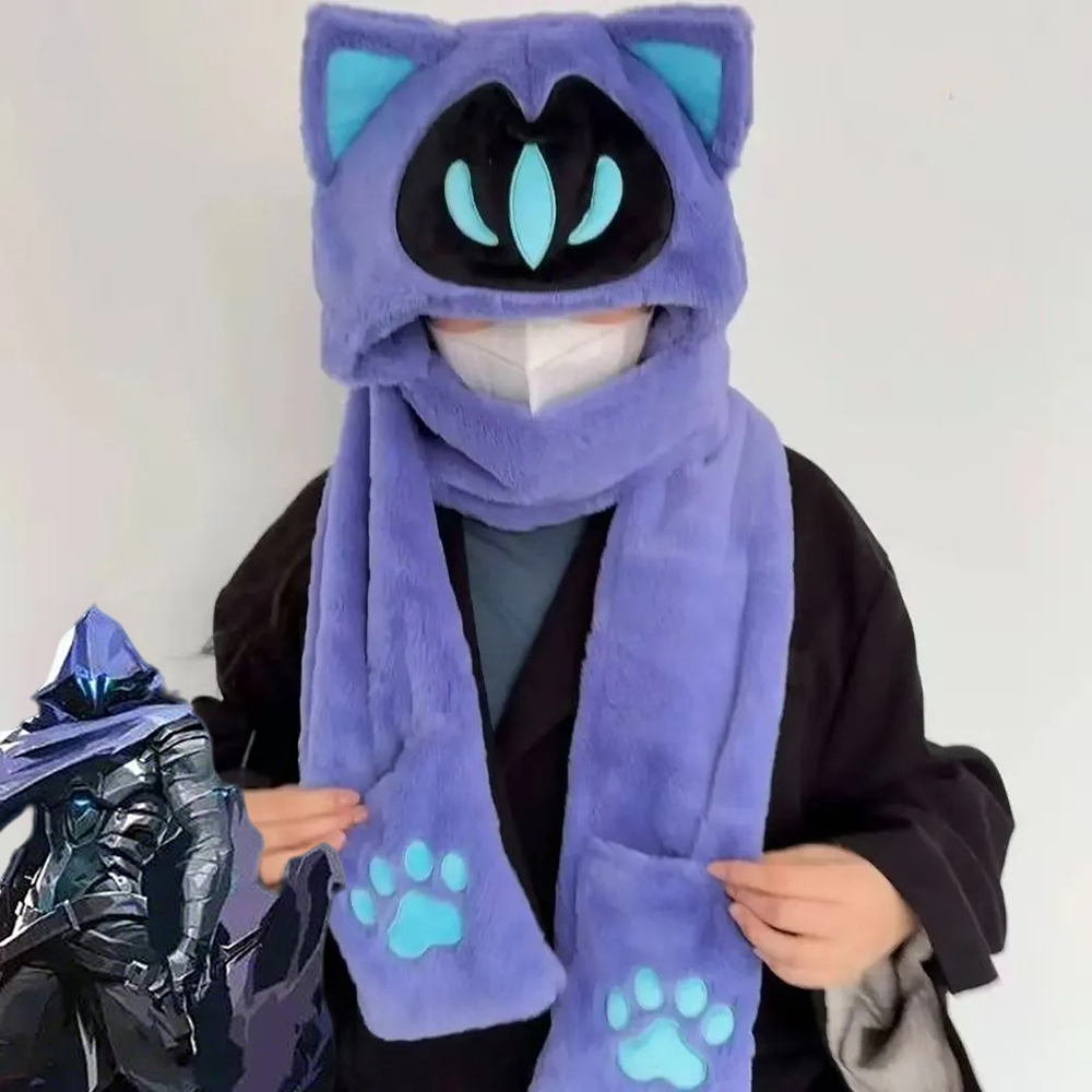 Jogo VALORANT Omen Cosplay Cha - Santa Hat Plush avaliação e preço