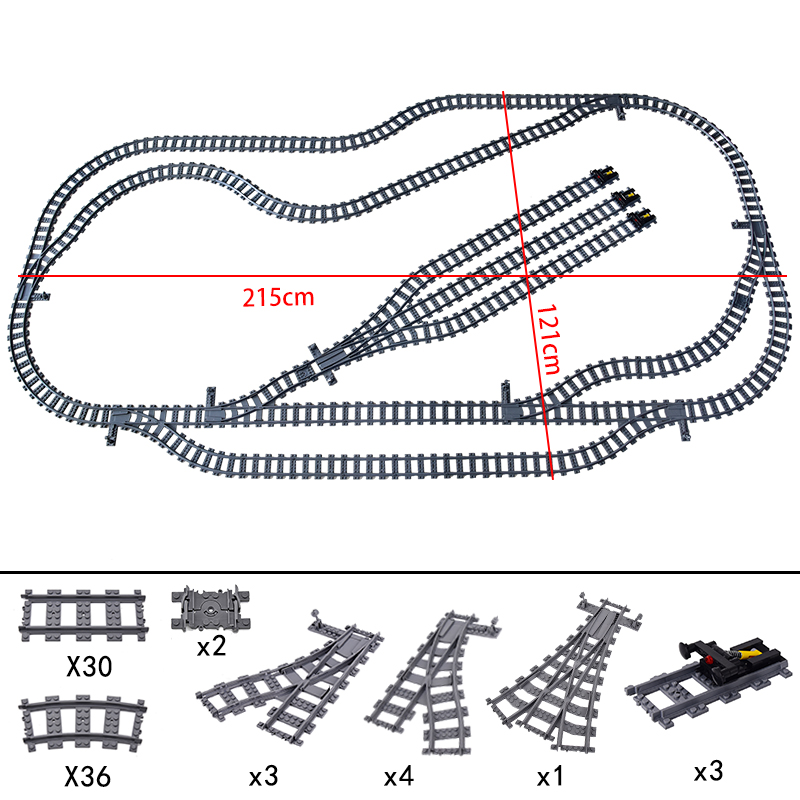 Trens urbanos faixas flexíveis - Lego Set Creator avaliação e preço