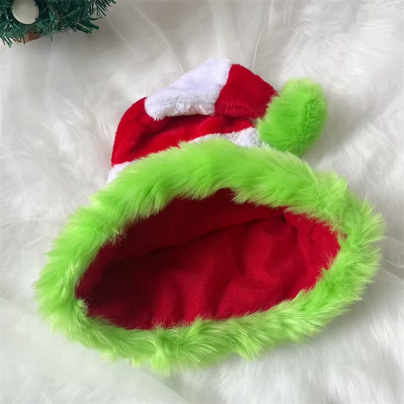 Chapéu de Papai Noel de Pelúci - Santa Hat Plush avaliação e preço