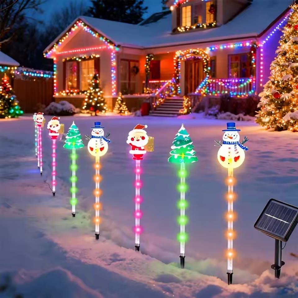 1 Conjunto de Luzes Solares de - Christmas Lights Outdoor avaliação e preço