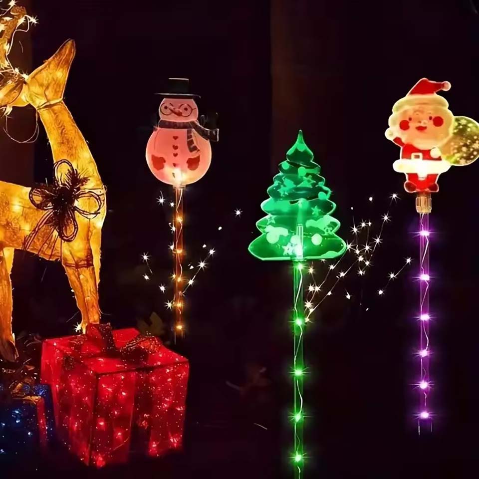 1 Conjunto de Luzes Solares de - Christmas Lights Outdoor avaliação e preço