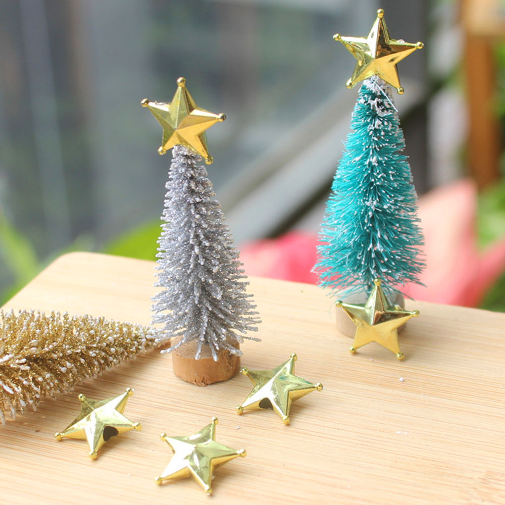 10 pçs 2 tamanhos diy estrela  - Star Tree Topper avaliação e preço