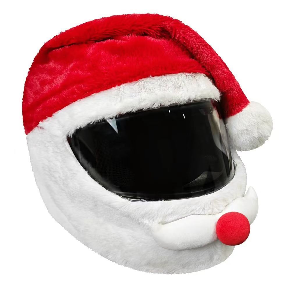 Capa de Capacete do Papai Noel - Santa Hat Plush avaliação e preço