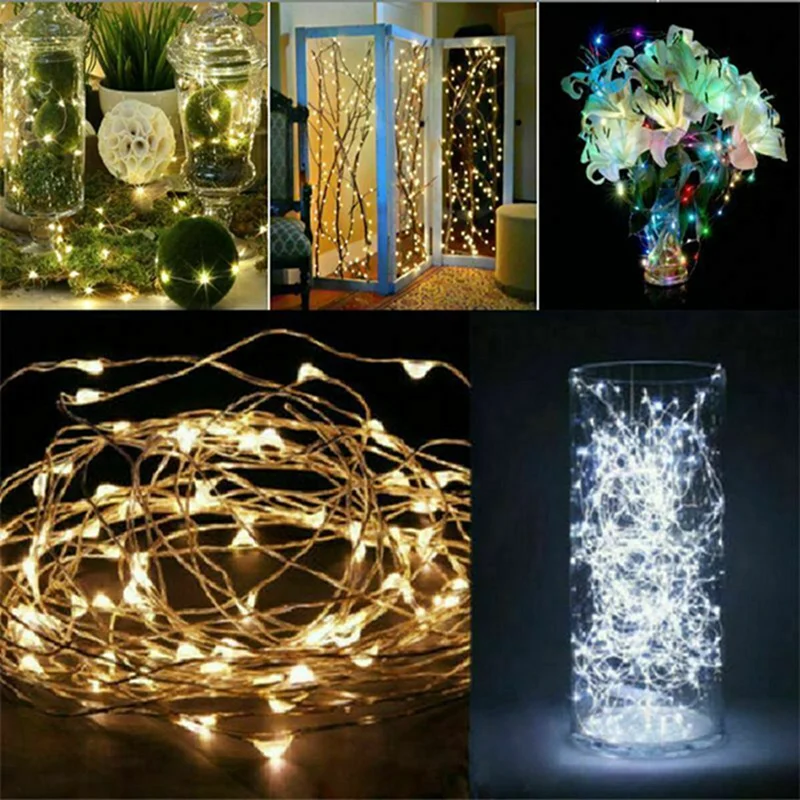 Luzes de fadas led botão da co - Led Fairy String Lights avaliação e preço