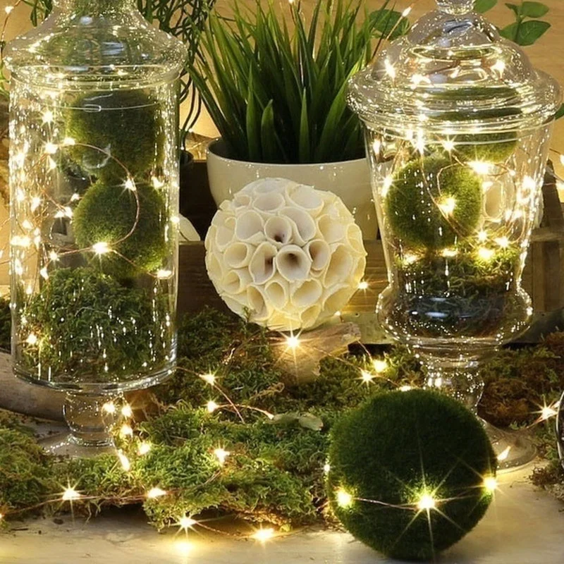 Luzes de fadas led botão da co - Led Fairy String Lights avaliação e preço