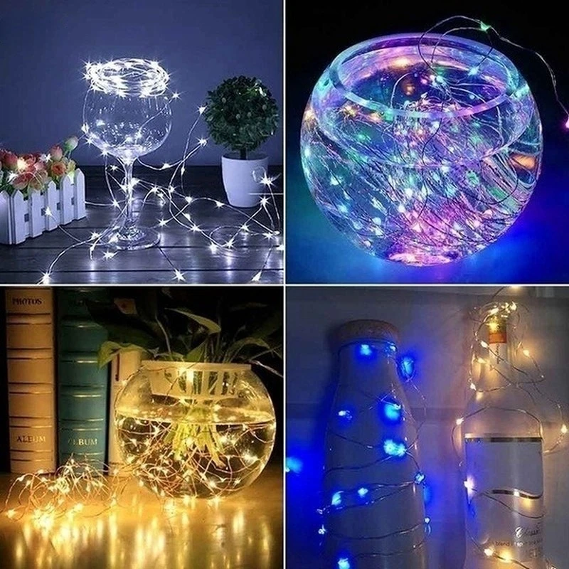 Luzes de fadas led botão da co - Led Fairy String Lights avaliação e preço