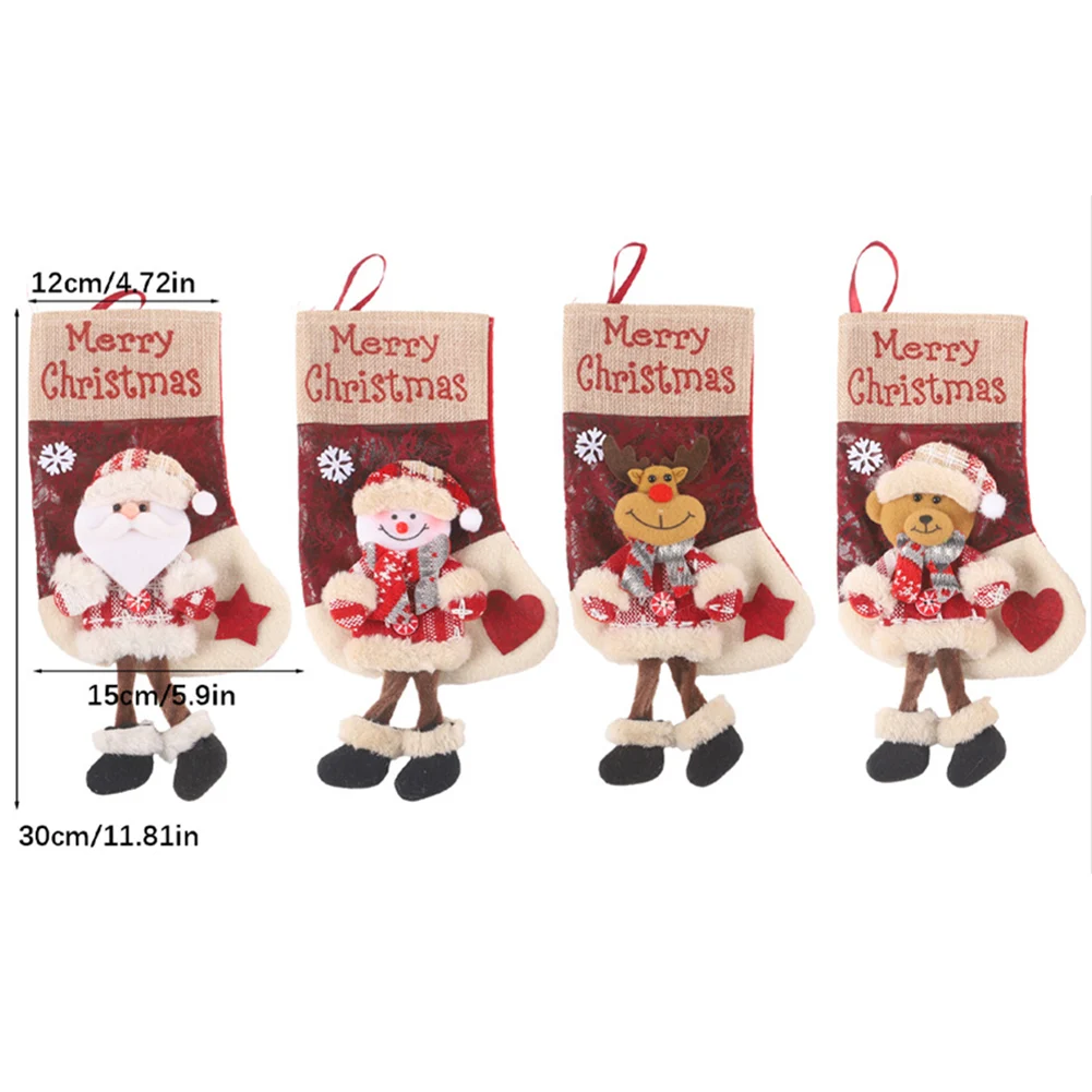 Grande meia de Natal de Papai  - Christmas Stocking Hanging avaliação e preço