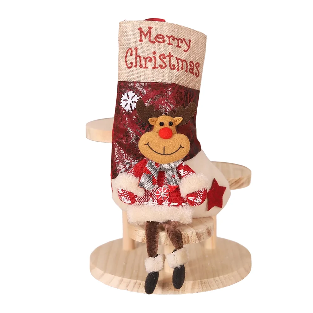 Grande meia de Natal de Papai  - Christmas Stocking Hanging avaliação e preço