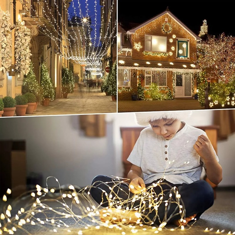 1 unidade de Luz Solar Externa - Led Fairy String Lights avaliação e preço