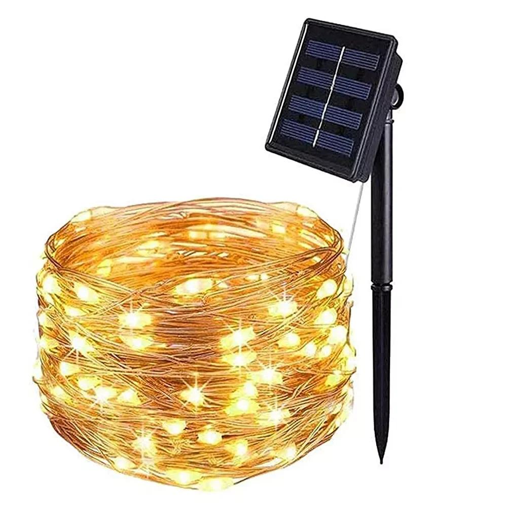 1 unidade de Luz Solar Externa - Led Fairy String Lights avaliação e preço