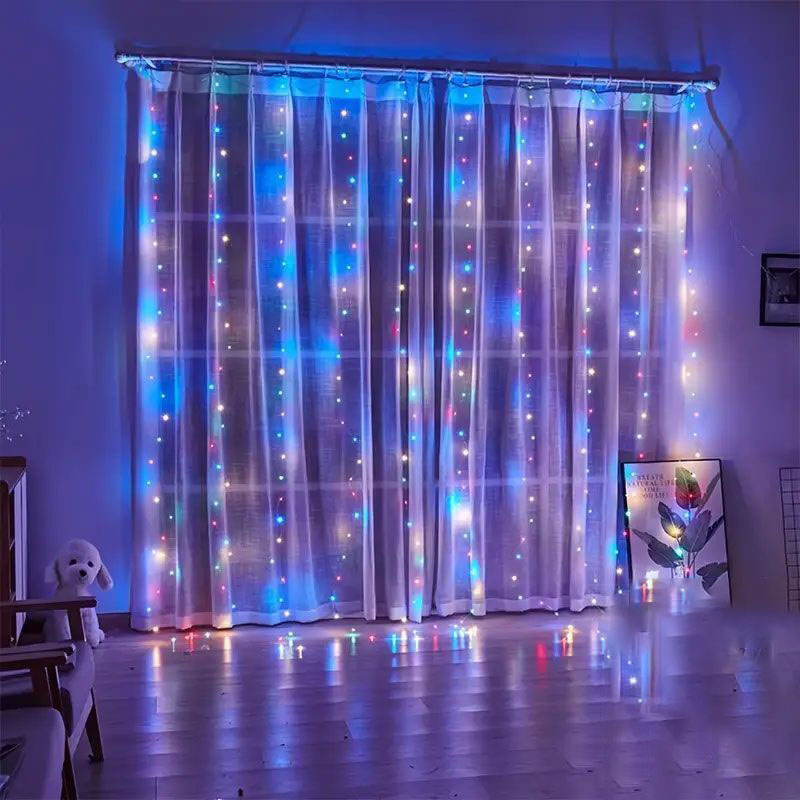 Luzes de Cortina LED USB para  - Led Fairy String Lights avaliação e preço