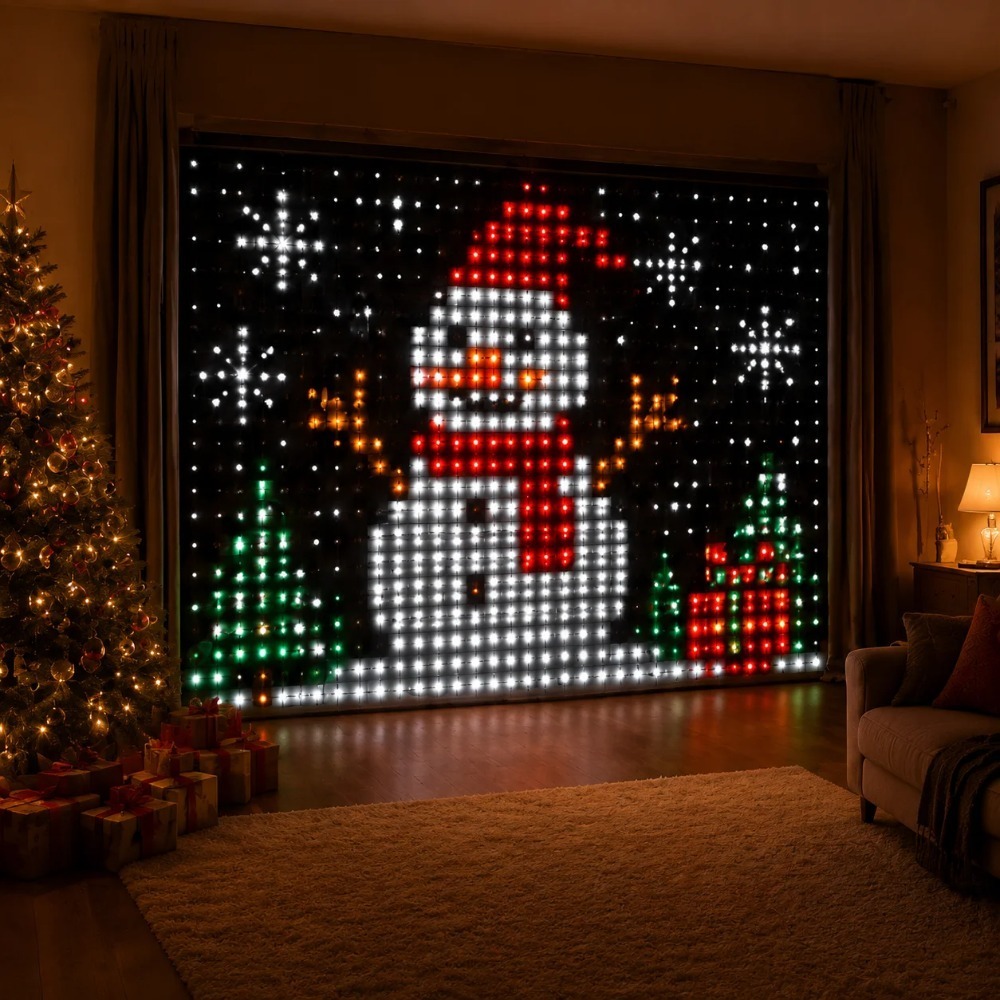 Luzes de Cortina LED RGB Intel - Led Fairy String Lights avaliação e preço