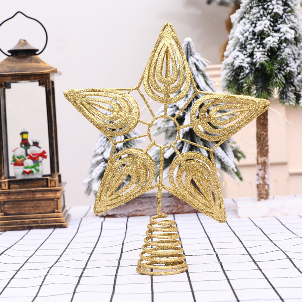1 peça de enfeite de ferro em  - Star Tree Topper avaliação e preço