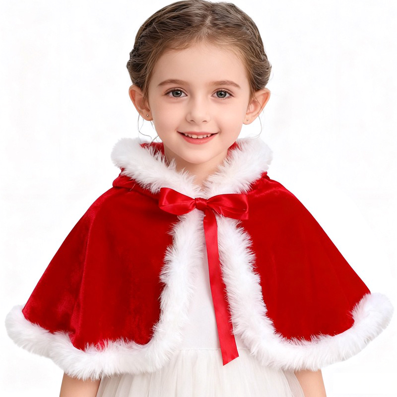Novo natal com capuz capa xale - Elf Costume Christmas avaliação e preço