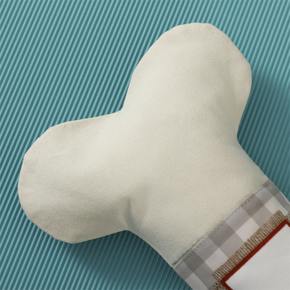 Meia xadrez Pet Natal para cãe - Christmas Stocking Hanging avaliação e preço